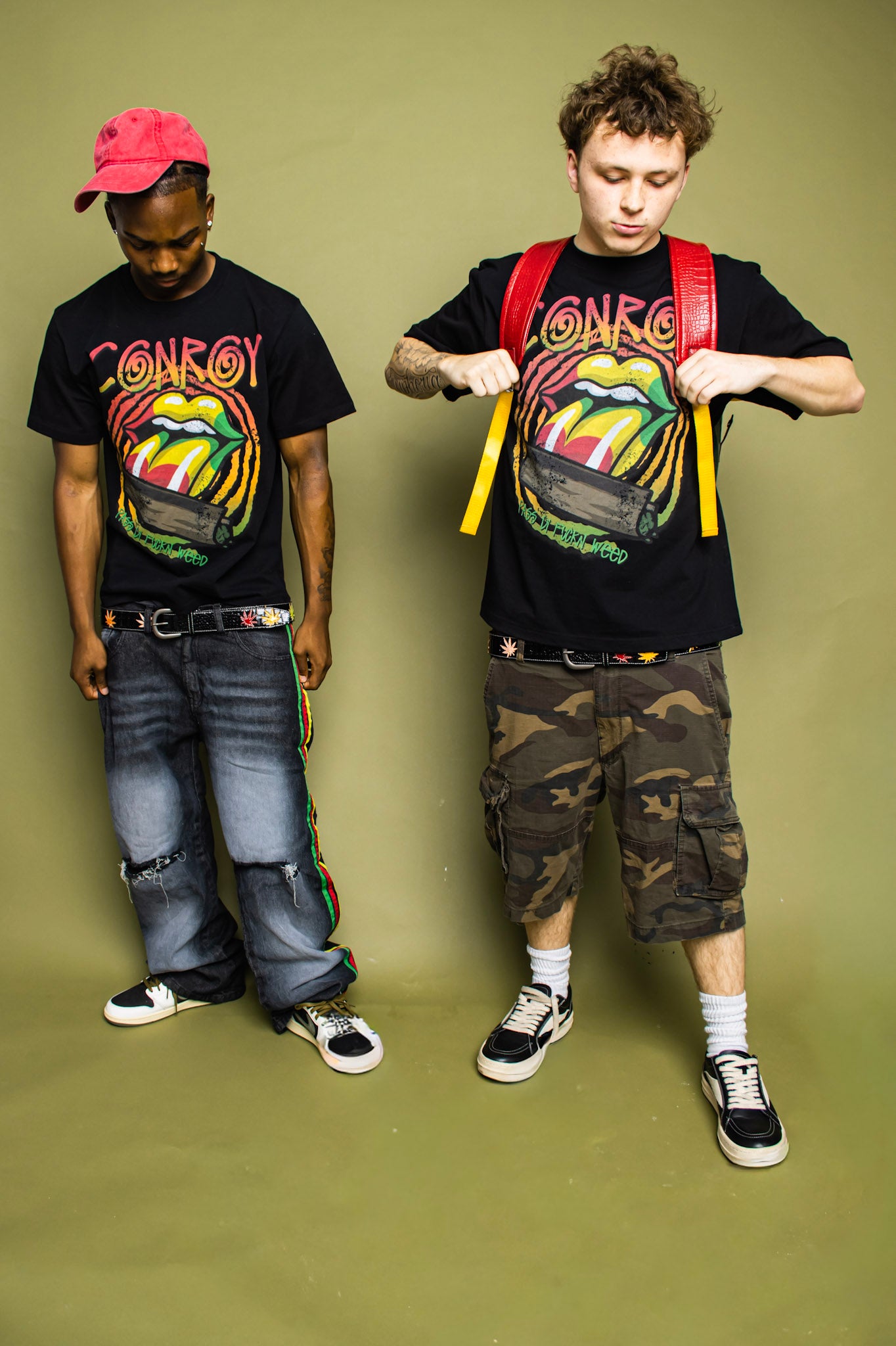 CONROY ROLLIN STONER TEE