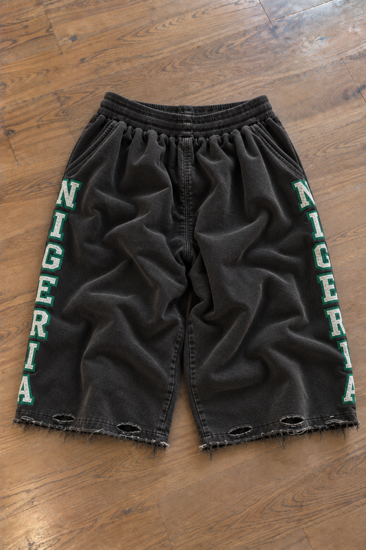 NIGERIA LOUNGE SHORTS