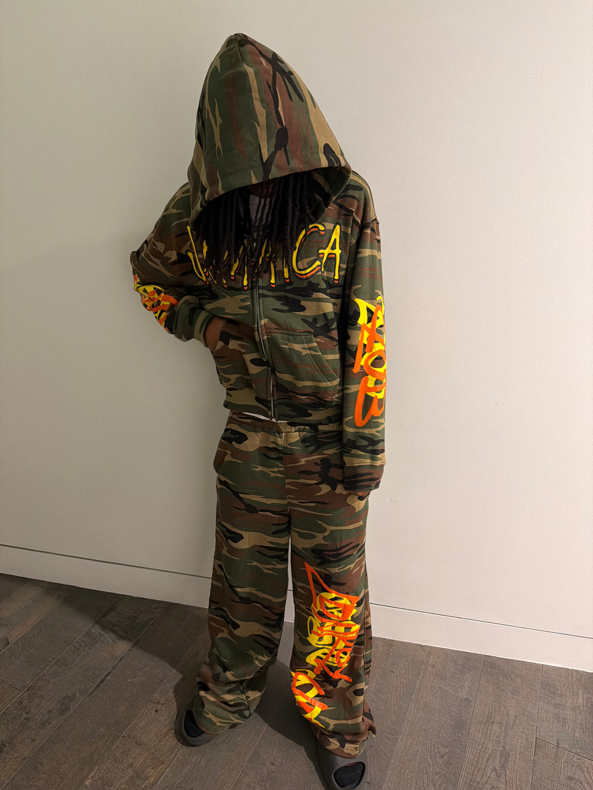 JAMAICA CAMO HOODIE (TOP ONLY)