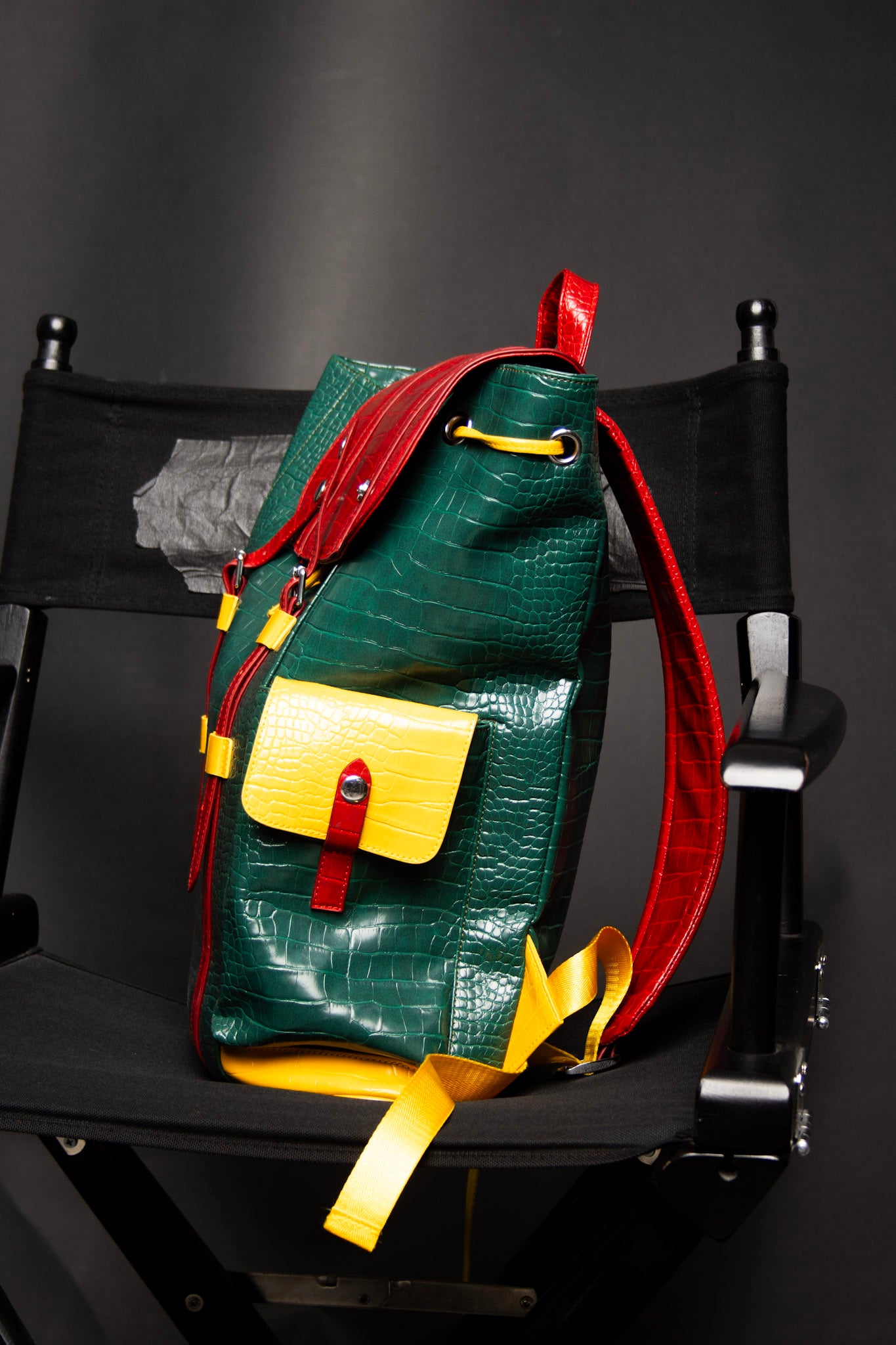 RASTA CROC TRAVEL BACKPACK