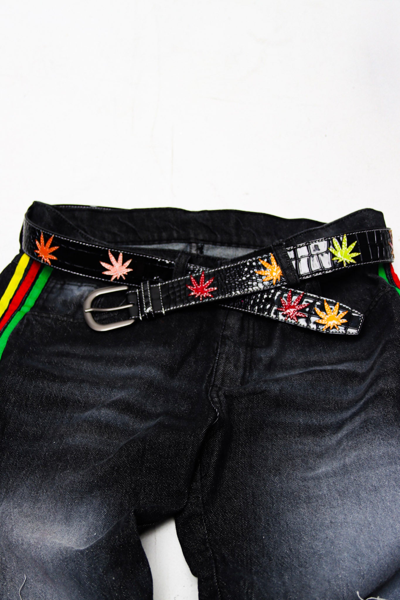 A W33D CROC BELT