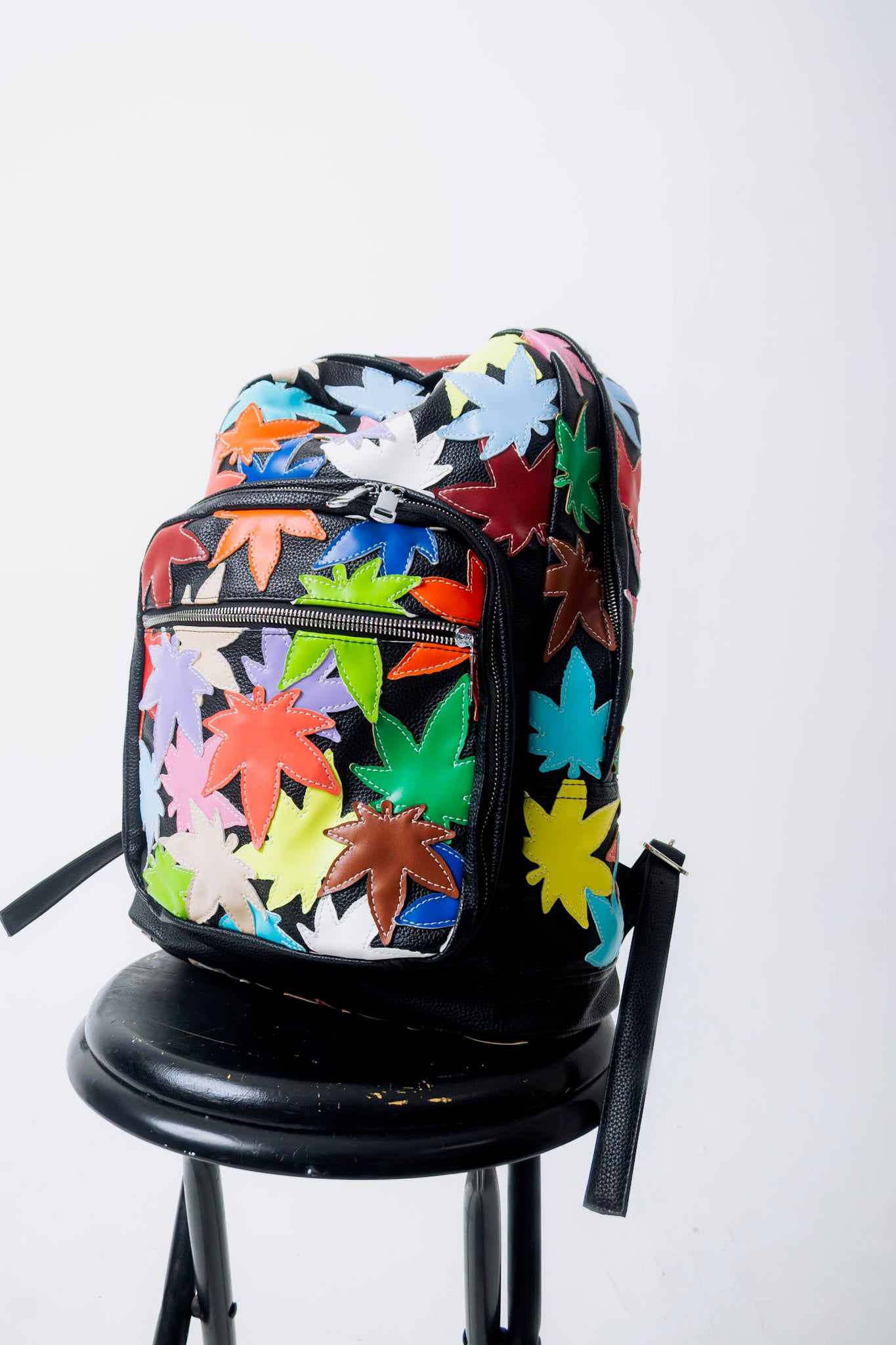 MULTICOLOR HERBAL PATCHWORK BAG