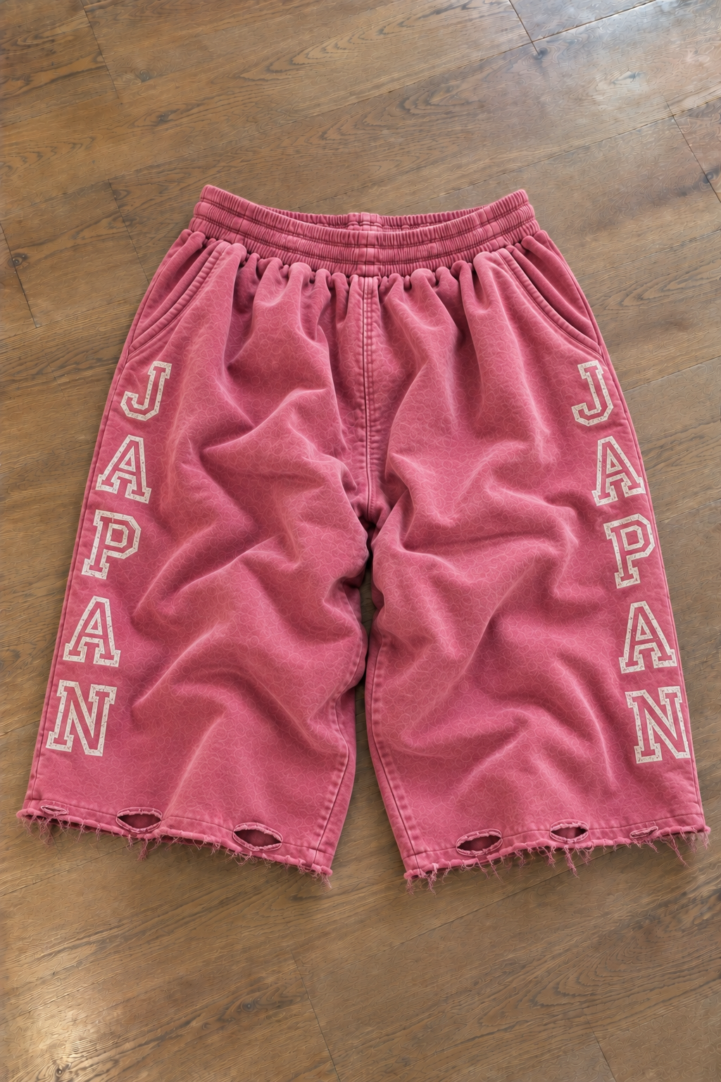 PINK JAPAN LOUNGE SHORTS